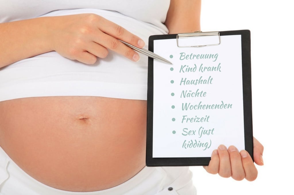 Baby-Checkliste: Was man vor der Geburt mit dem Partner absprechen muss