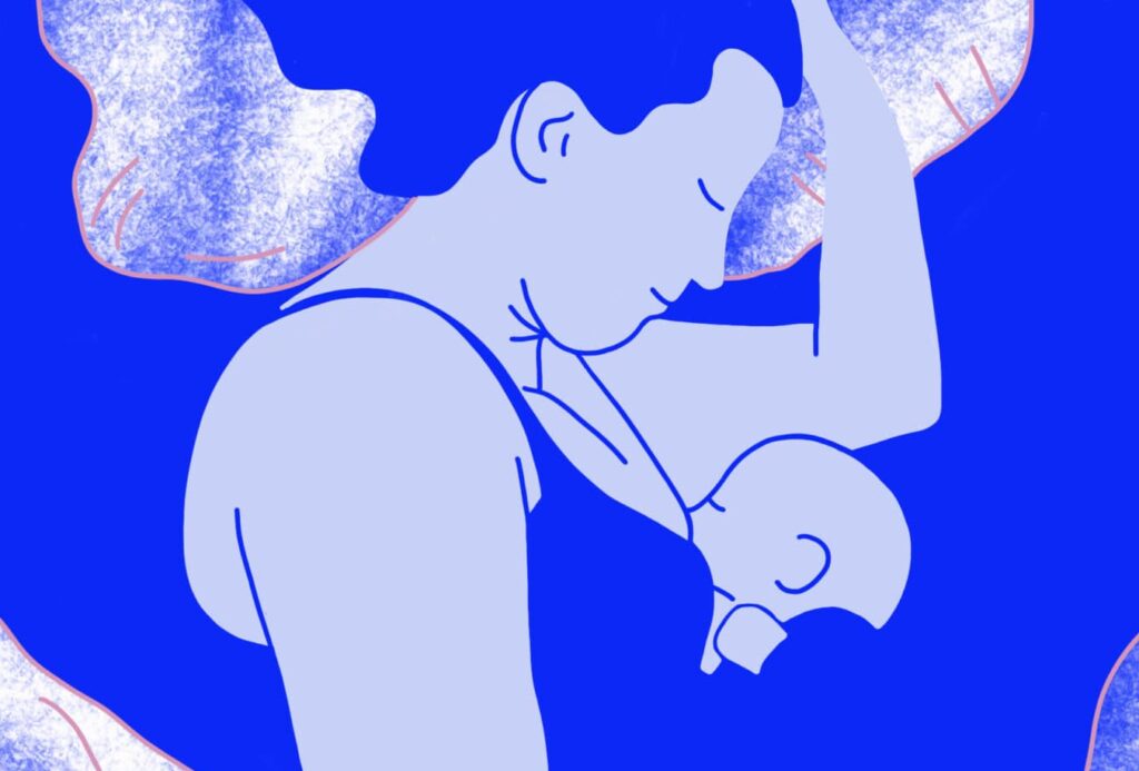 Nähe geben - das geht beim Stillen oder auch mit Flaschennahrung. mal ehrlich