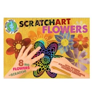 Das Kratzbilder-Set bietet kreativen Spass mit liebevoll gestalteten Waldmotiven – eine ideale Beschäftigung für Kinder zu Hause oder unterwegs.