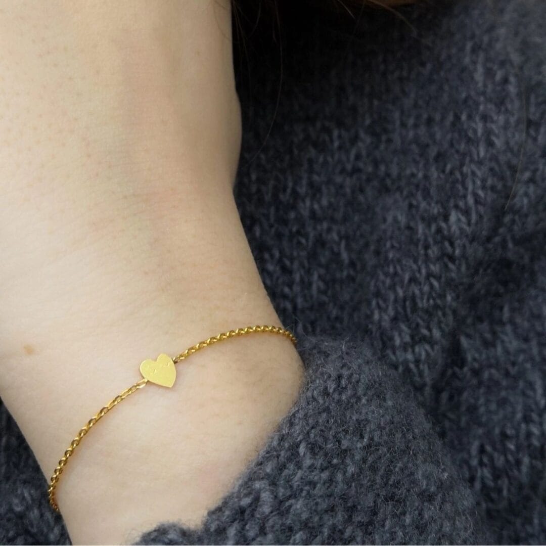 Handgefertigter Schmuck aus Frankreich – 24k vergoldet, umweltfreundlich verpackt und ideal als Geschenk für Kinder. In 2 Varianten.