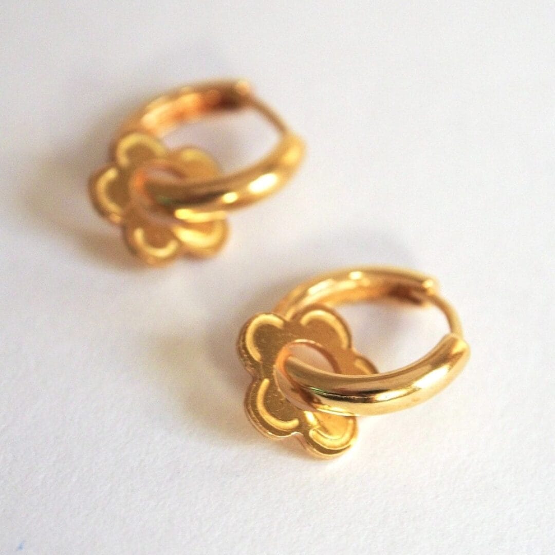 Handgefertigter Schmuck aus Frankreich – 24k vergoldet, umweltfreundlich verpackt und ideal als Geschenk für Kinder. In 3 Varianten.