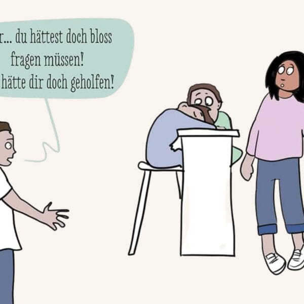 Comic Emma Clit: Du hättest doch bloss fragen müssen!
