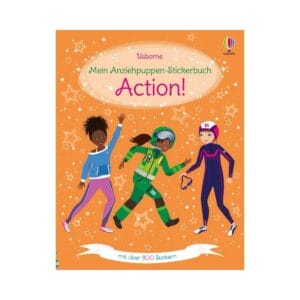 Entdecke die Anziehpuppen Stickerbücher "Traumberufe" und "Action!" – Kreativer Spielspass für Kinder ab 5 Jahren mit über 300 Stickern.