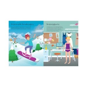 Entdecke die Anziehpuppen Stickerbücher "Traumberufe" und "Action!" – Kreativer Spielspass für Kinder ab 5 Jahren mit über 300 Stickern.