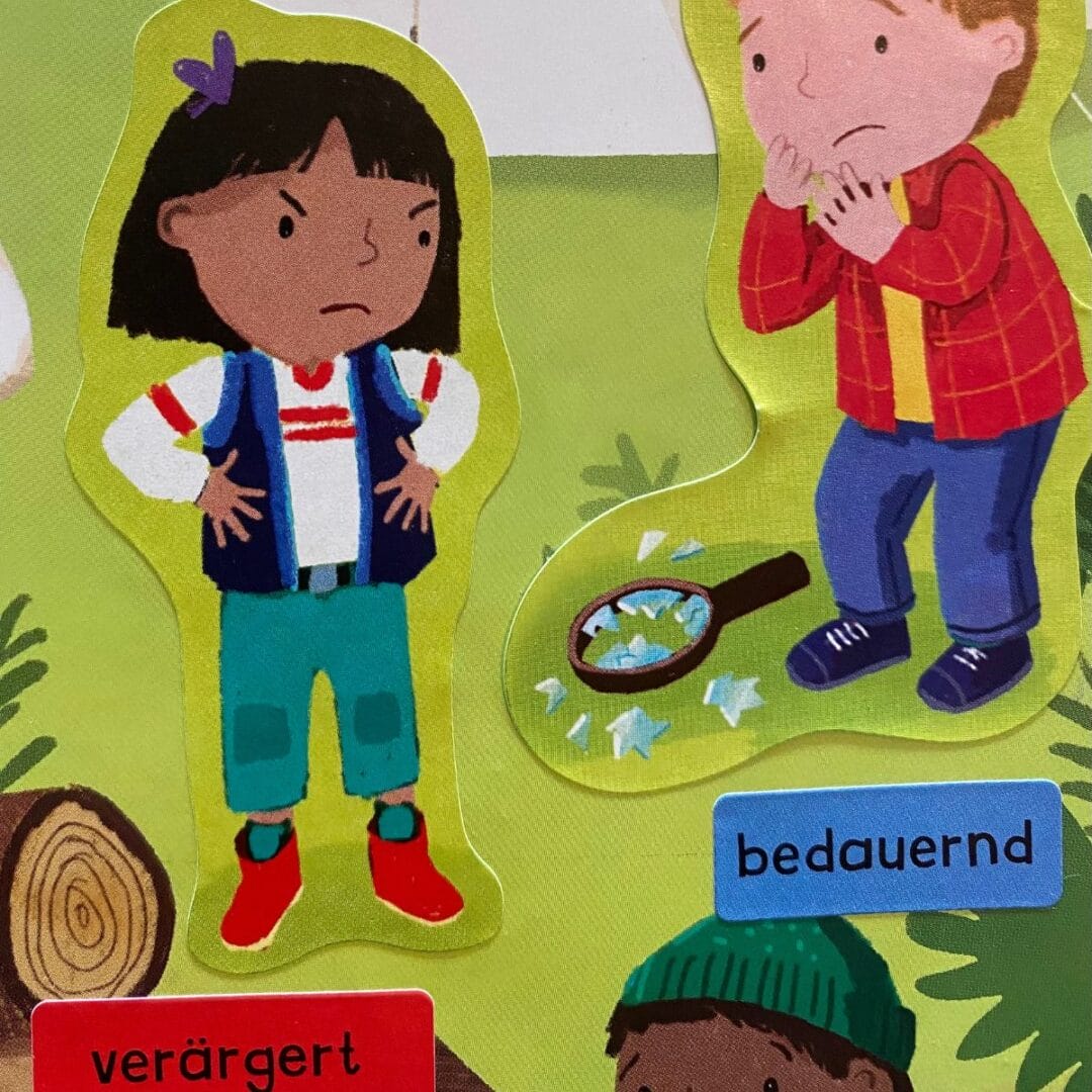 Entdecke Gefühle oder die bunte Herbstwelt mit über 160/180 Stickern – kreativer Klebespass für Kinder ab 3 Jahren.