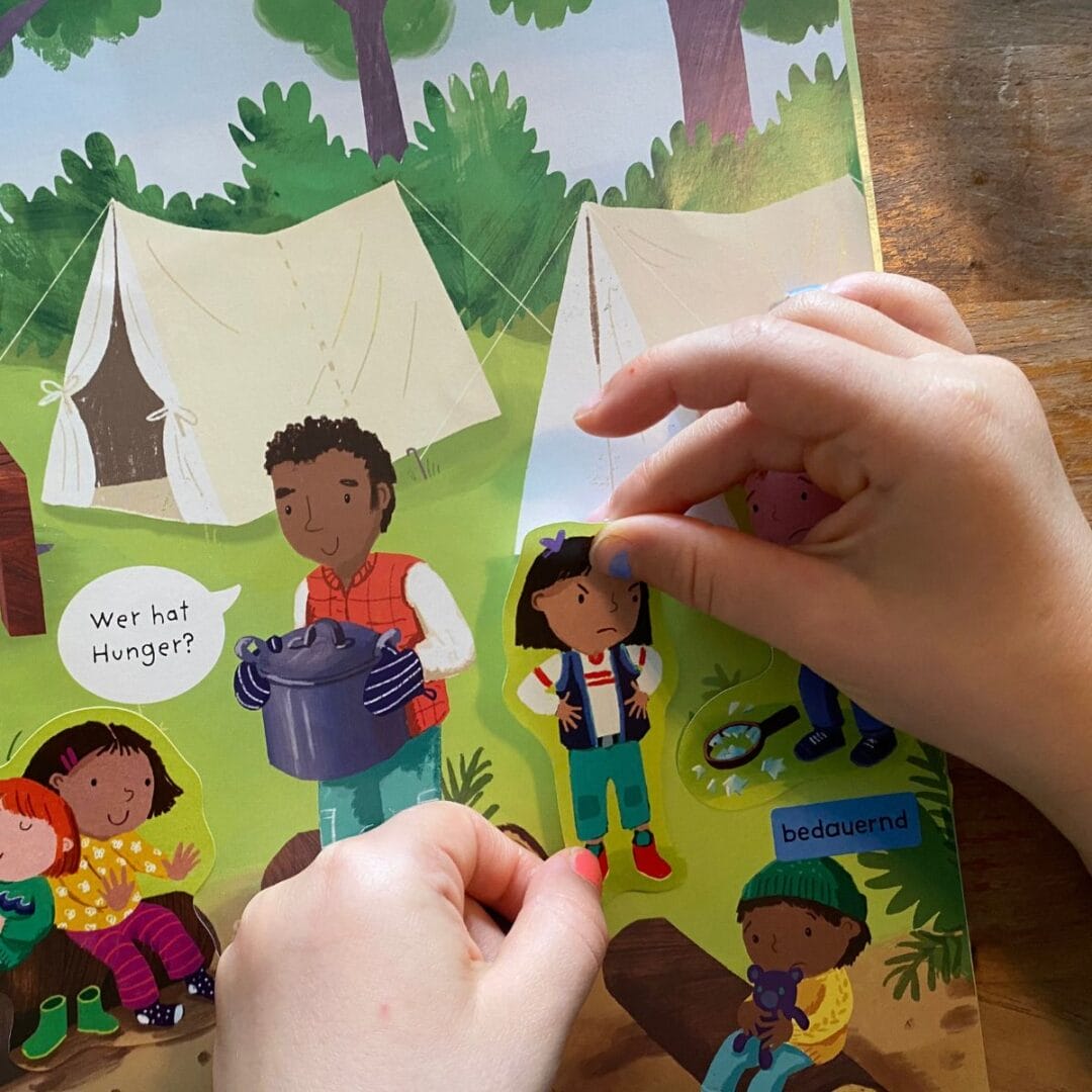 Entdecke Gefühle oder die bunte Herbstwelt mit über 160/180 Stickern – kreativer Klebespass für Kinder ab 3 Jahren.