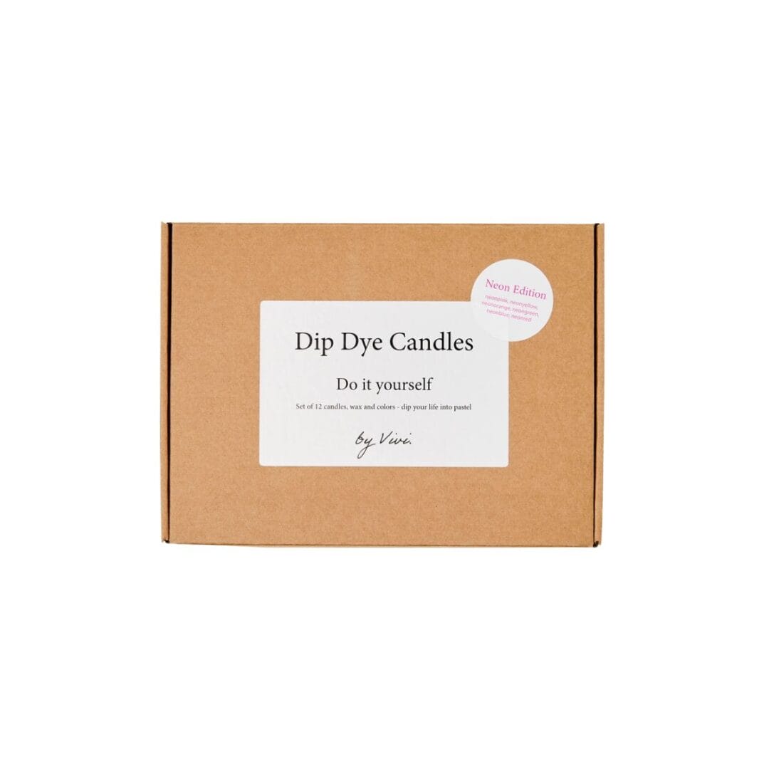 DIY-Box zum Kerzentauchen – perfekt für kreative Momente in der Adventszeit und persönliche Weihnachtsgeschenke.