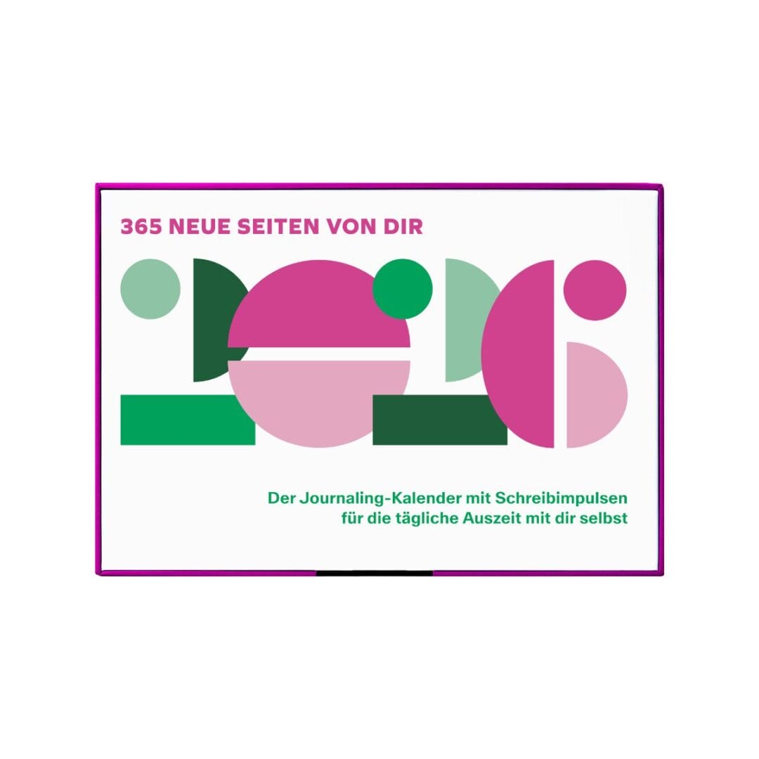 365 neue Seiten von dir – der Journaling-Kalender 2026 mit täglichen Schreibimpulsen. Jeden Tag ein paar Minuten schreiben, nachdenken und kleine Auszeiten genießen. Für Erwachsene, die sich selbst bewusster begegnen möchten.