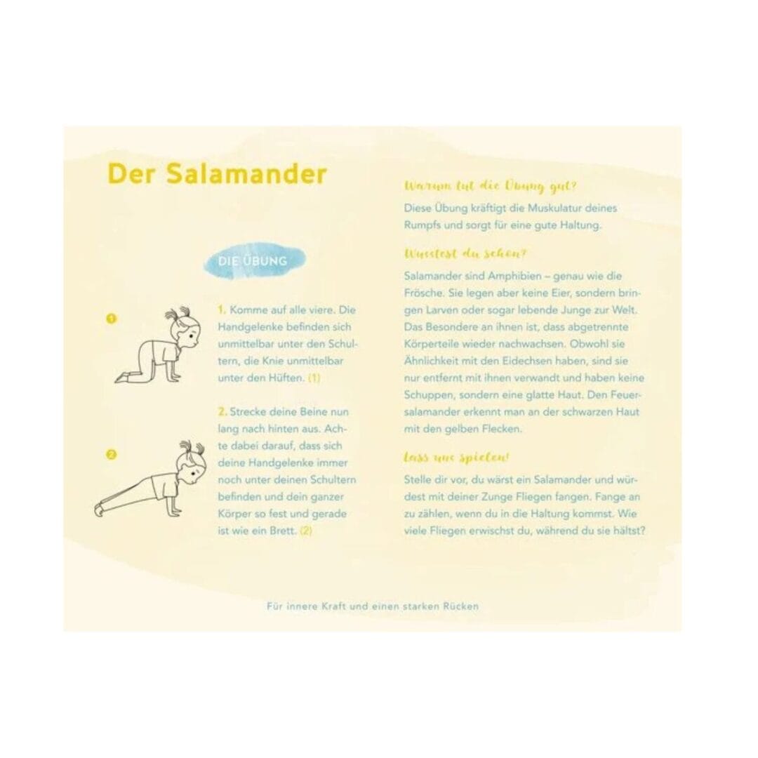 Die Yoga-Box für Kinder bringt Freude ins Wohnzimmer, den Kindergarten oder die Vorschule.