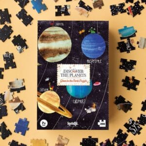 Entdecker-Puzzles „Planeten“ und „Welt“ – Fördern spielerisch Wissen über das Sonnensystem und verschiedene Länder.