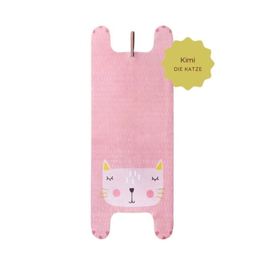 Kinder-Yogamatte Emmi 🦄 | Kimi 🐱 | Leo 🦁 – rutschfest, waschbar & perfekt für kleine Yogis.