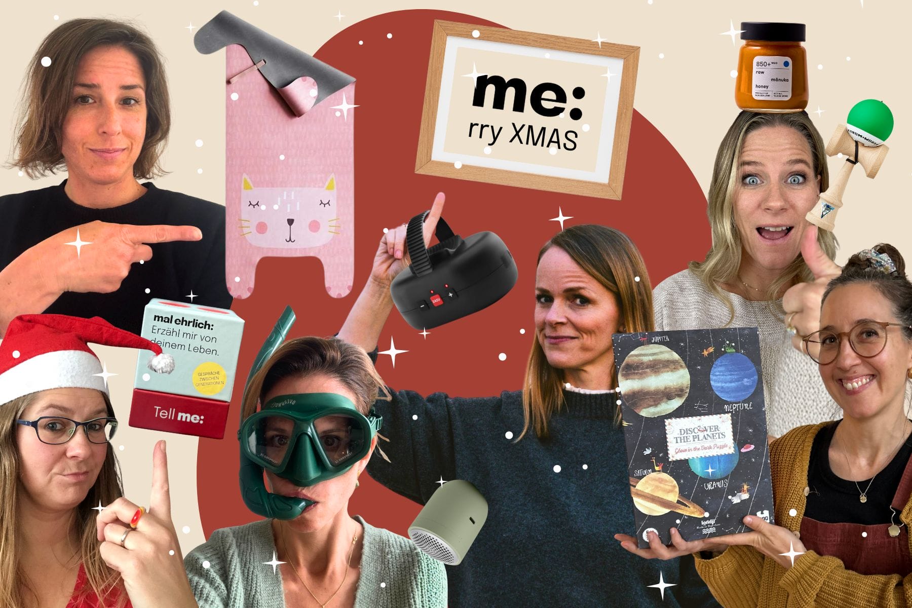 Weihnachten naht, das Stress-Level steigt und gleichzeitig tendiert dein Ideenreichtum gegen Null? Wir zeigen dir, was wir verschenken!