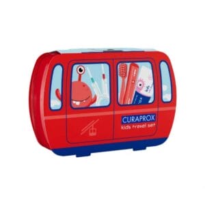 Kinderzahnbürste im Set für unterwegs