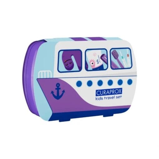 Kinderzahnbürste im Set für unterwegs