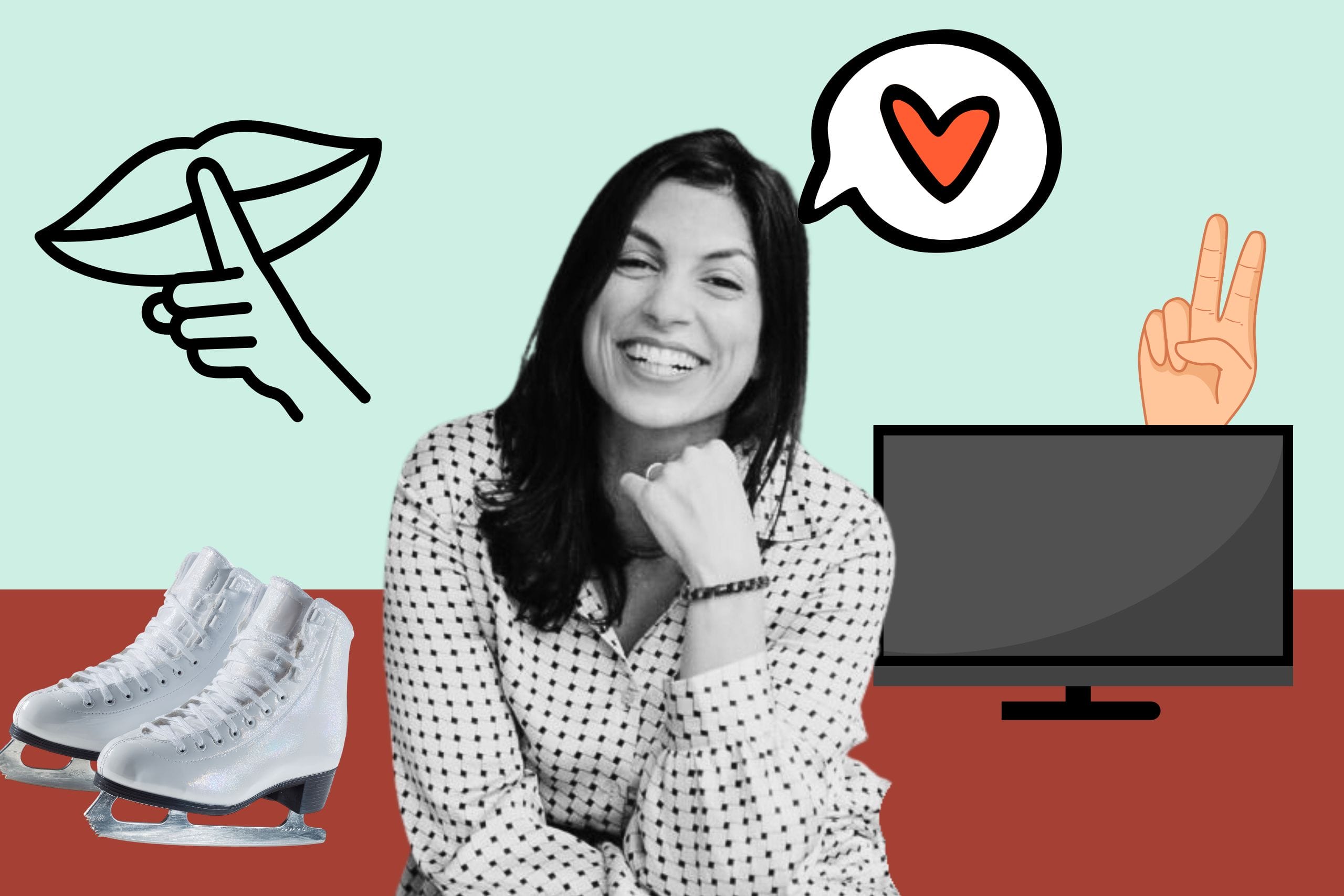 Olivia El Sayed ist nie ganz fertig: Wow, siehst du heute gut aus.