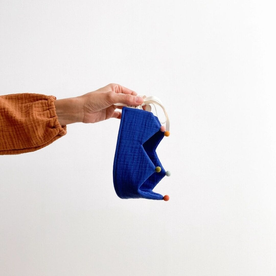 Geburtstagskrone aus Bio-Baumwolle von Monocrom