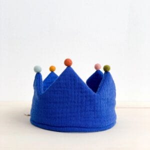 Geburtstagskrone aus Bio-Baumwolle von Monocrom