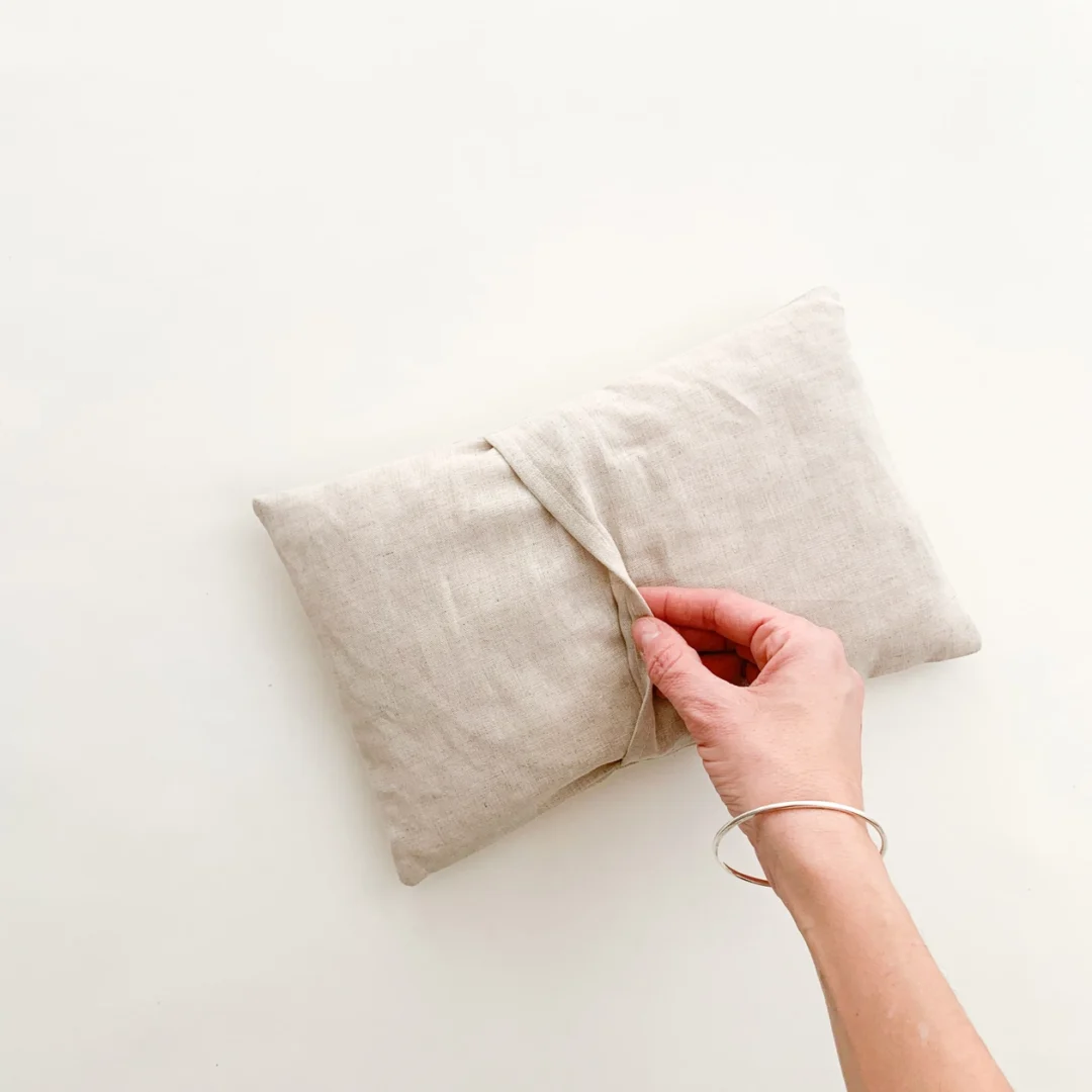 Handgefertigtes Zahnfeenkissen aus Leine von Monocrom