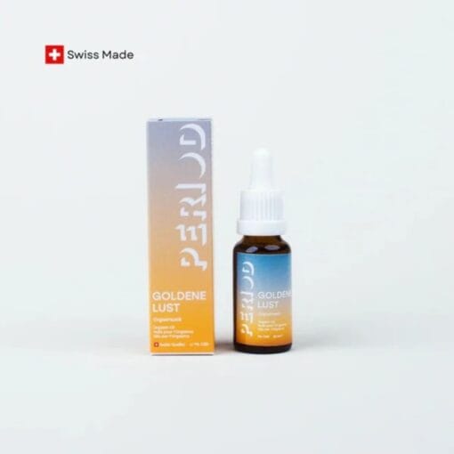 Das Orgasmusöl Goldene Lust ist gemacht für höhere Erregung, intensivere Gefühle und tiefere Entspannung.