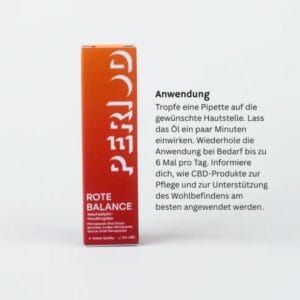 Wechseljahr-Mundtropfen Rote Balance mit wertvollen Pflanzenextrakten, die deine Hormonumstellung optimal begleiten
