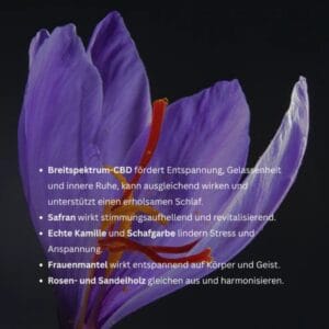 Wechseljahr-Mundtropfen Rote Balance mit wertvollen Pflanzenextrakten, die deine Hormonumstellung optimal begleiten