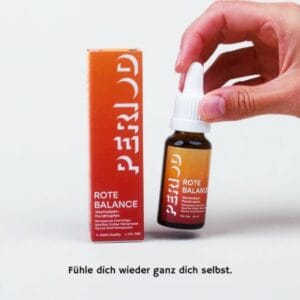 Wechseljahr-Mundtropfen Rote Balance mit wertvollen Pflanzenextrakten, die deine Hormonumstellung optimal begleiten