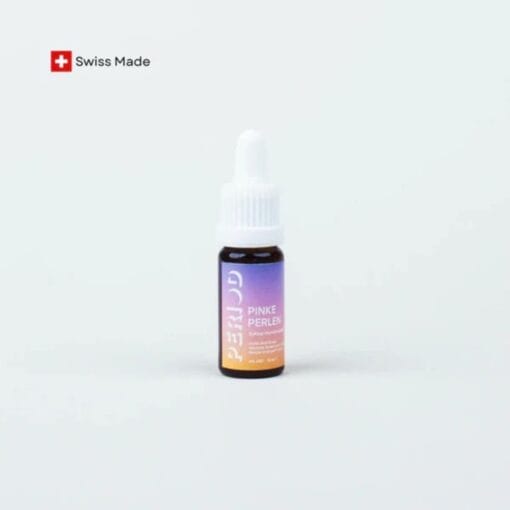 Zyklustropfen Pinke Perlen mit Frauenmantel, CBD und Zitronengras