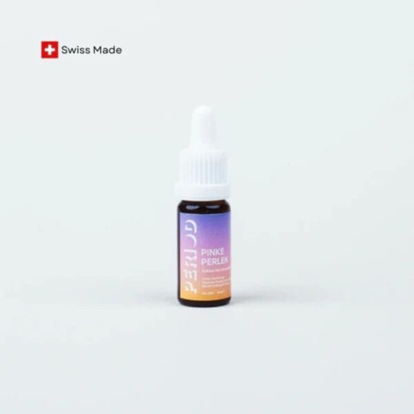 Zyklustropfen Pinke Perlen mit Frauenmantel, CBD und Zitronengras