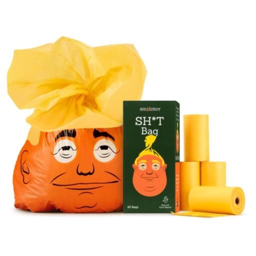 Shit Bags von Smolotov - extra dick, auslaufsicher, reissfest und resistent gegen Hass.