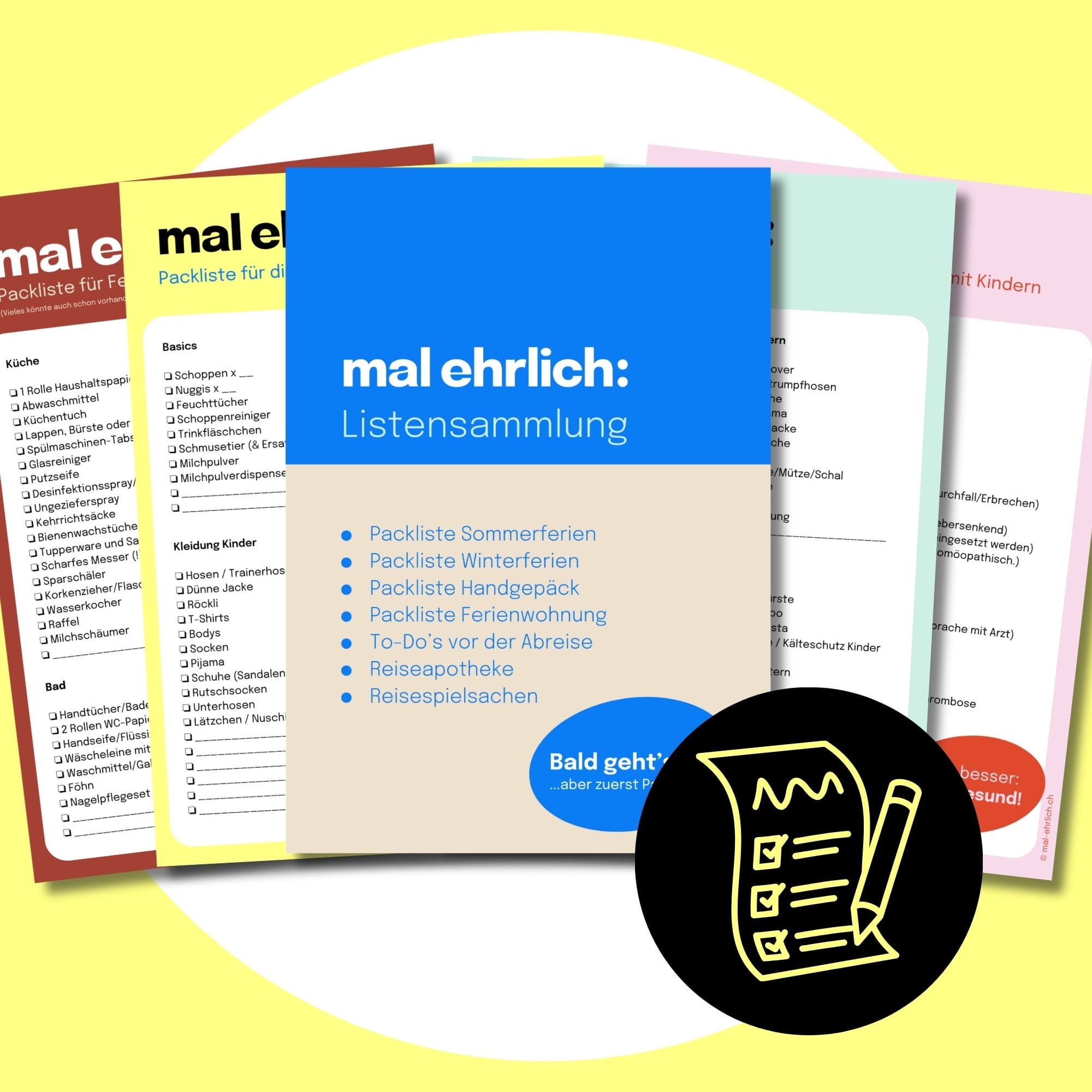 Bild für Packlisten-Sammlung