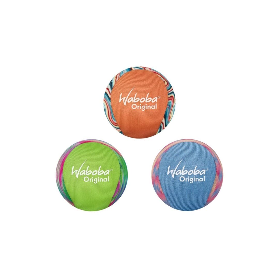asserbälle, die auf der Wasseroberfläche springen und schwimmen. Handlich, griffig, leicht zu fassen und easy zu werfen.
