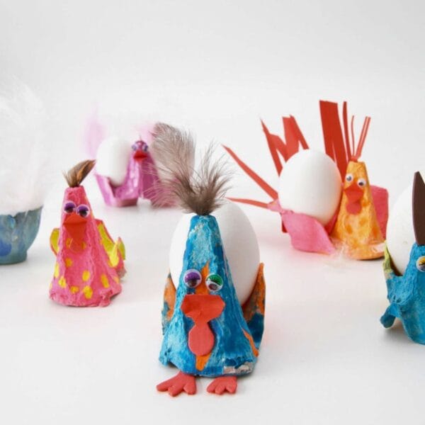 Auf der Suche nach kinderleichten Bastelideen für Ostern?