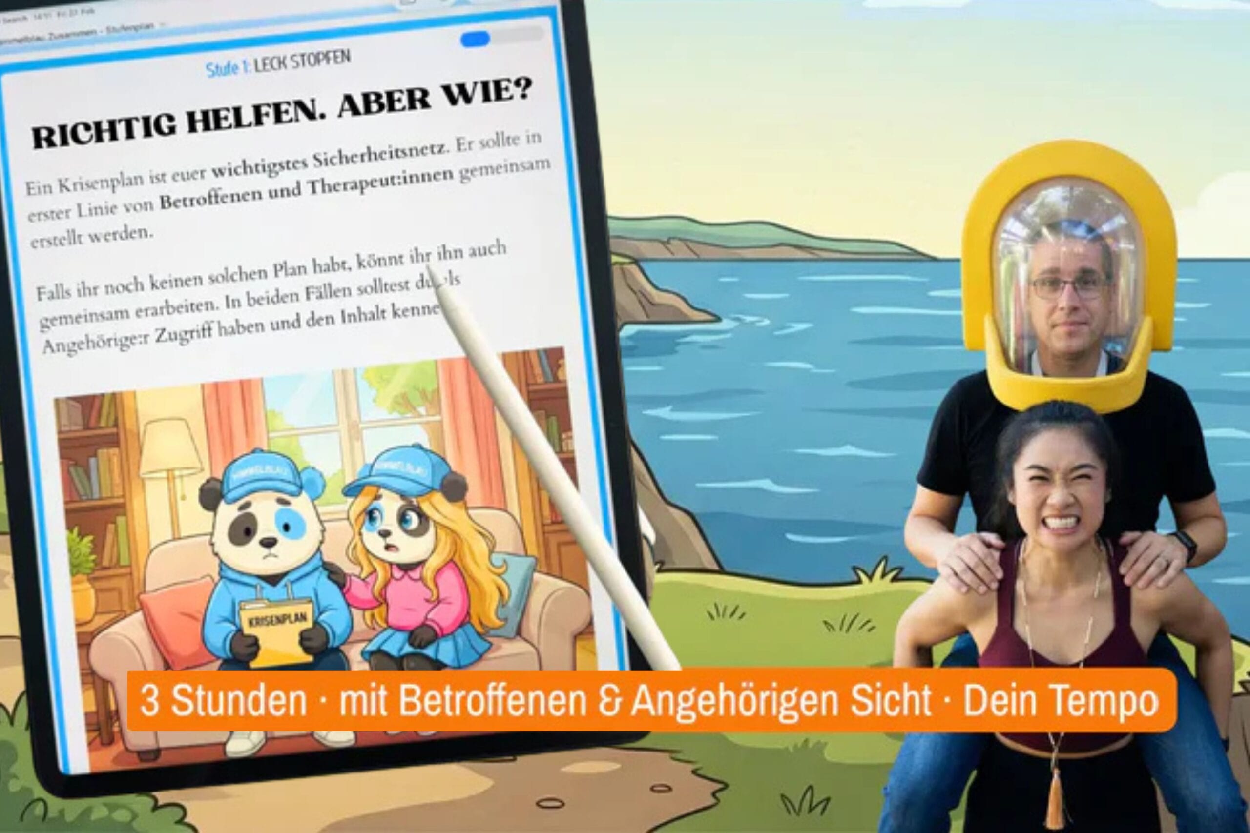 Hilfsangebot von himmelblau.jetzt: Wie kommt man aus der Depression?