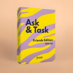 Ask & Task Friends Edition Kartenset – Vorderansicht