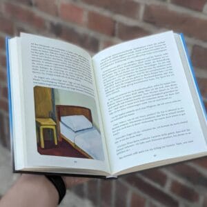 Das Buch Nach Grau kommt Himmelblau von Xiaoxi Liu und Thomas Reinbacher handelt von Depressionen und den Weg wieder raus