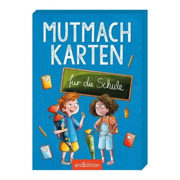 Mutmachkarten für Kinder ab 5 Jahren: 50 Affirmationskarten zum Schulanfang, Kindergartenstart oder einfach für aufregende Tage. Von Sarah Welk.
