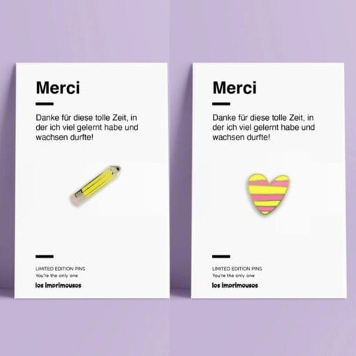 Pin Merci – Limited Edition