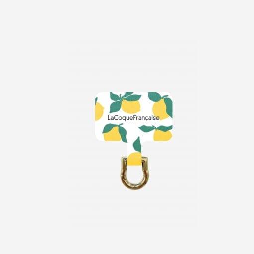 Damit deine Lieblings-Handykette an jede Hülle passt: Universaladapter von La Coque Française aus Marseille. Stoff, 6,5 cm, in fünf Designs.