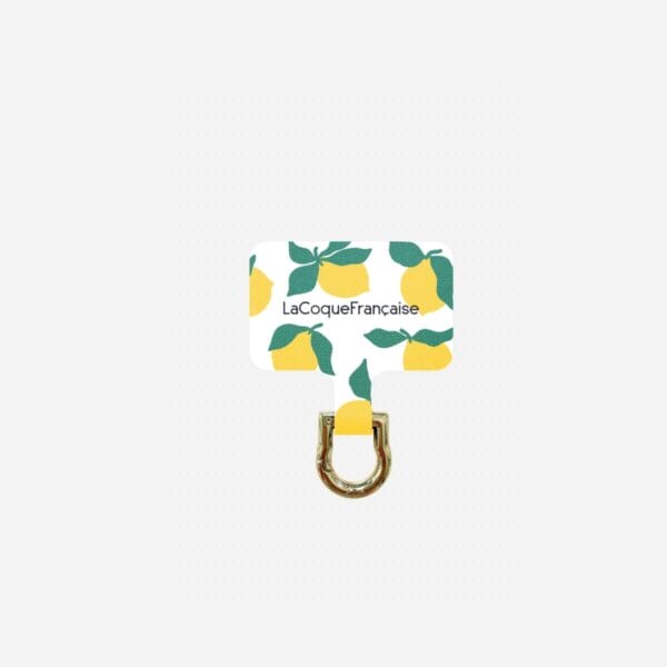 Damit deine Lieblings-Handykette an jede Hülle passt: Universaladapter von La Coque Française aus Marseille. Stoff, 6,5 cm, in fünf Designs.
