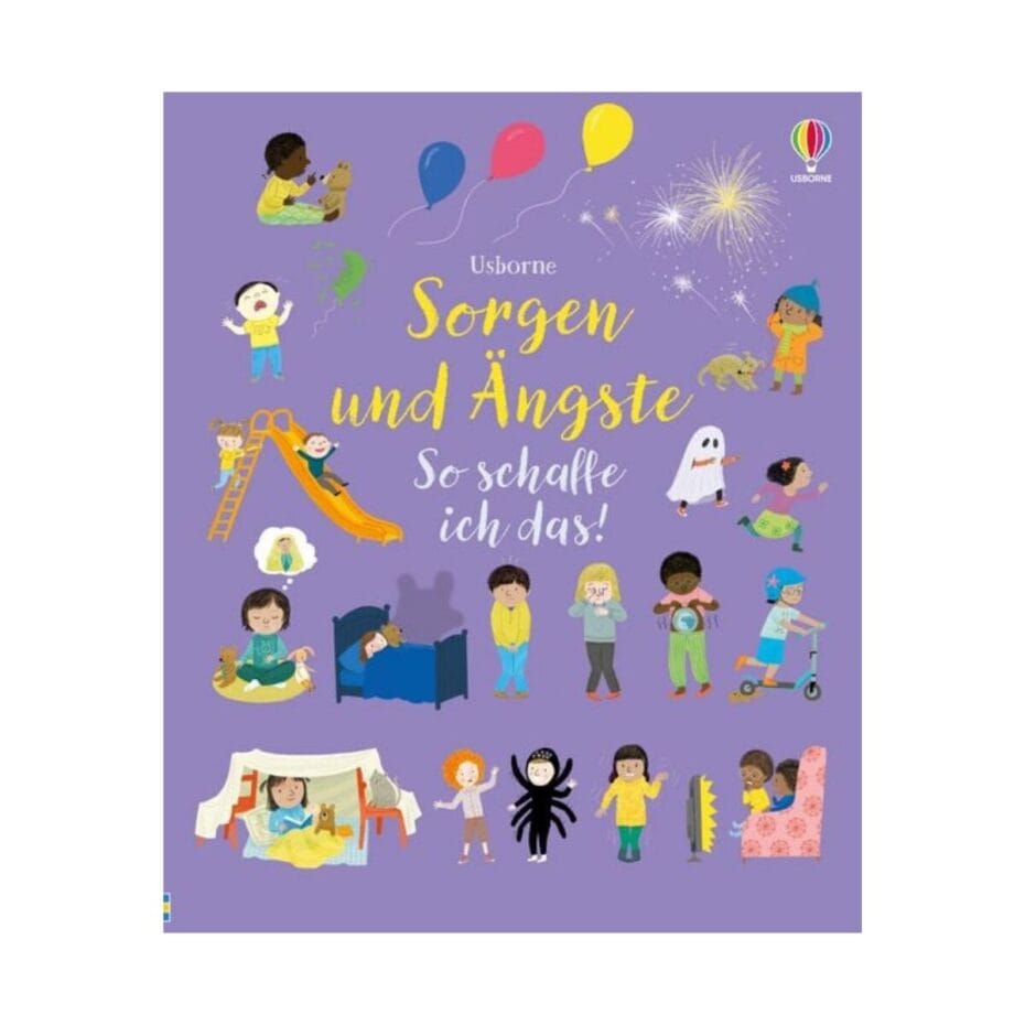 Kinderbuch über Angst und Sorgen für 4–7-Jährige. Erklärt kindgerecht, wie Gefühle funktionieren und wie man damit umgeht. Mit Erwachsenenhinweisen.