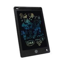 Wiederverwendbarer LCD-Malblock in Farbe – zeichnen,wischen, neu anfangen. 8,5 Zoll, ultradünn, mit Stift und Batterie inklusive.