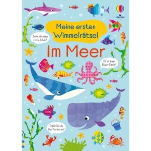 Stickern, wimmeln, malen unterwegs: Der Köfferli mit drei Mitmachbüchern von Usborne ist die kompakte Beschäftigung für Ferien, Auto und Wartezimmer.