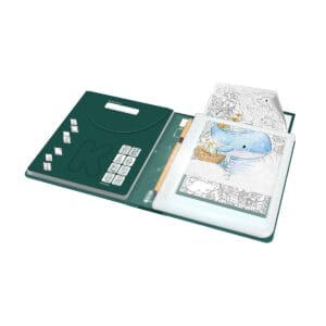 Leuchtplatte Entdeckungsreise von Kidywolf: 30 Vorlagen nachzeichnen auf echtem Papier, fördert Feinmotorik. Wiederaufladbar – ideal für unterwegs.