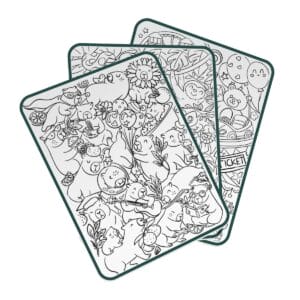 Leuchtplatte Entdeckungsreise von Kidywolf: 30 Vorlagen nachzeichnen auf echtem Papier, fördert Feinmotorik. Wiederaufladbar – ideal für unterwegs.