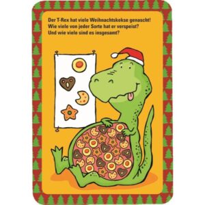 50 Rätselkarten für die Adventszeit: Suchbilder, Knobel-, Wort- und Zahlenrätsel mit Lösung auf der Rückseite. Zum selbständigen Rätseln ab 7 Jahren.