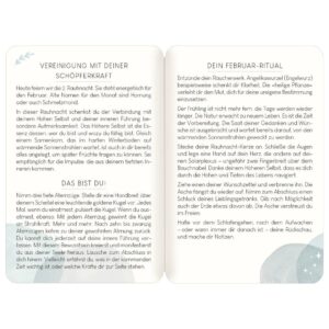 Die zwölf Rauhnächte bewusst erleben: 25 Karten mit Bräuchen, Ritualen und Fragen an dich selbst, dazu ein 128-seitiges Notizbuch in der Geschenkbox.